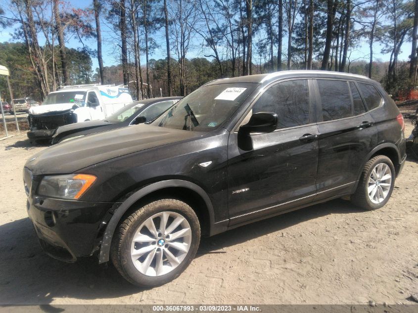 2014 BMW X3 XDRIVE28I - 5UXWX9C50E0D39707