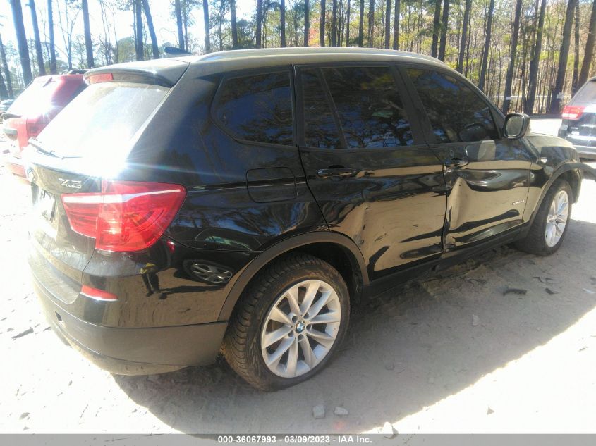 2014 BMW X3 XDRIVE28I - 5UXWX9C50E0D39707