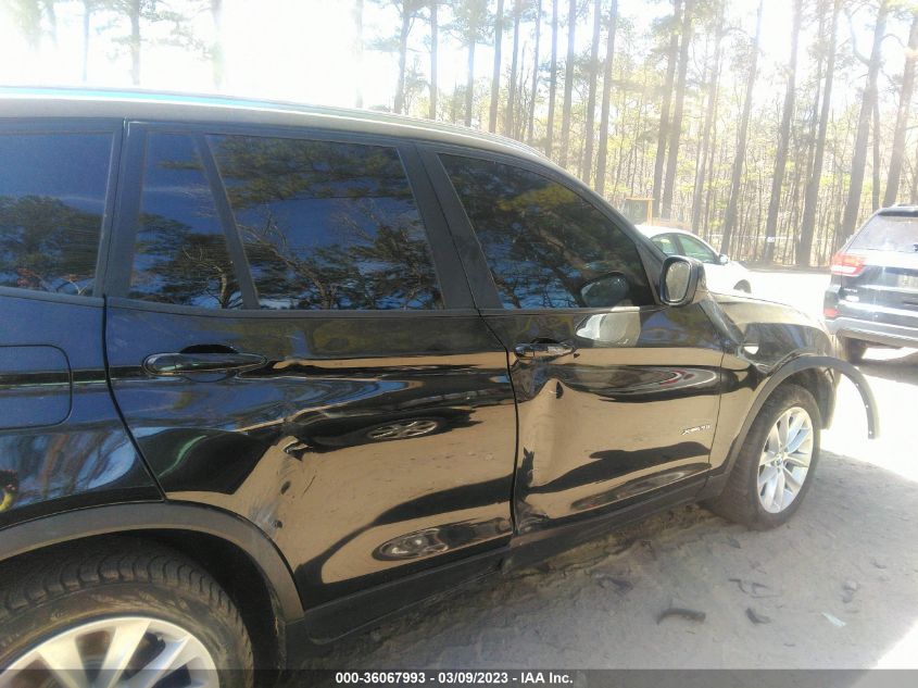 2014 BMW X3 XDRIVE28I - 5UXWX9C50E0D39707
