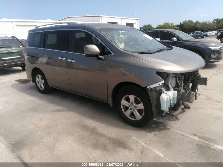 2015 NISSAN QUEST SV - JN8AE2KP9F9133506