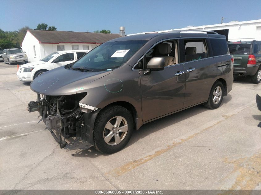 2015 NISSAN QUEST SV - JN8AE2KP9F9133506