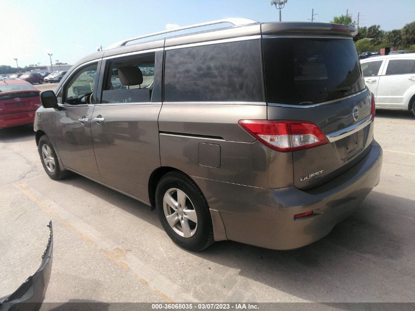 2015 NISSAN QUEST SV - JN8AE2KP9F9133506