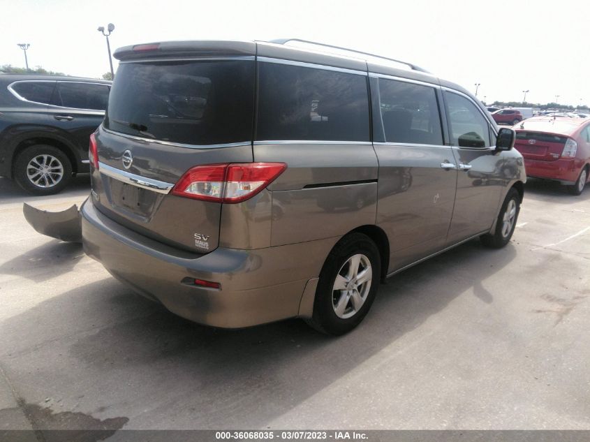 2015 NISSAN QUEST SV - JN8AE2KP9F9133506