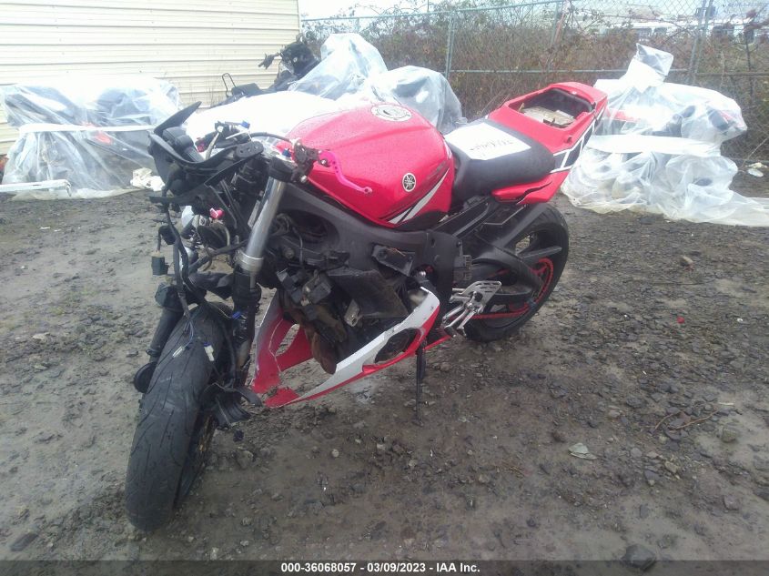 2004 YAMAHA YZFR6 L JYARJ06E54A011031