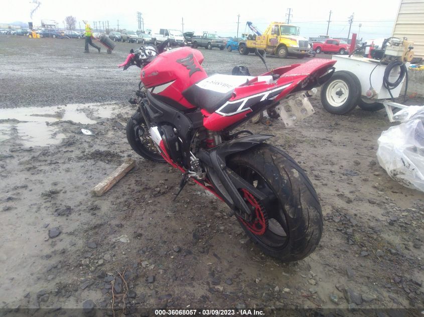 2004 YAMAHA YZFR6 L JYARJ06E54A011031