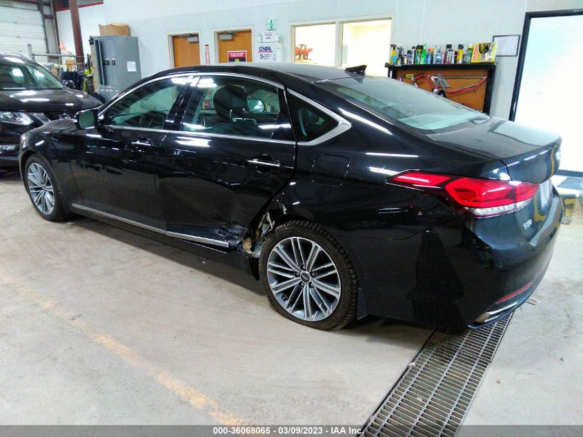 2018 GENESIS G80 3.8L - KMHGN4JE2JU249360