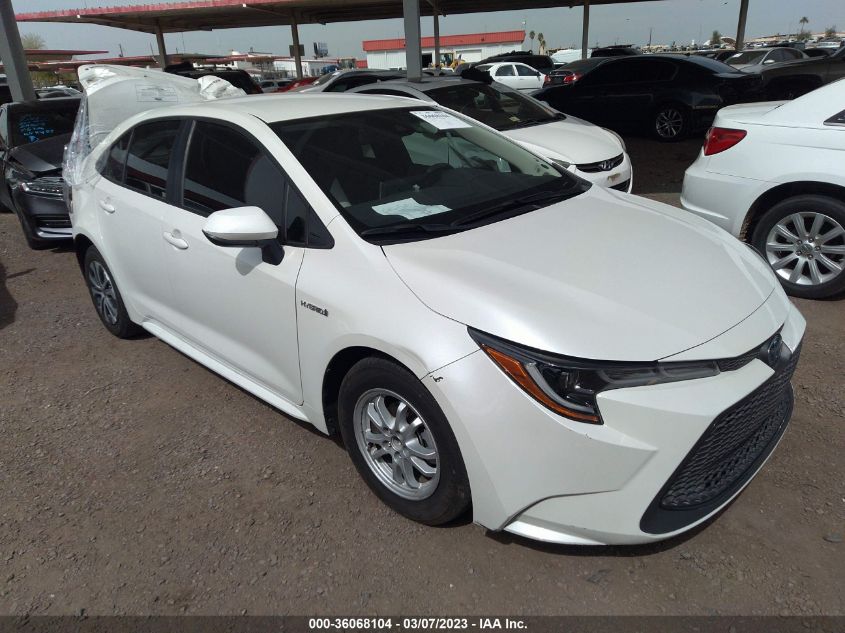 2021 TOYOTA COROLLA HYBRID LE - JTDEAMDE2MJ012490