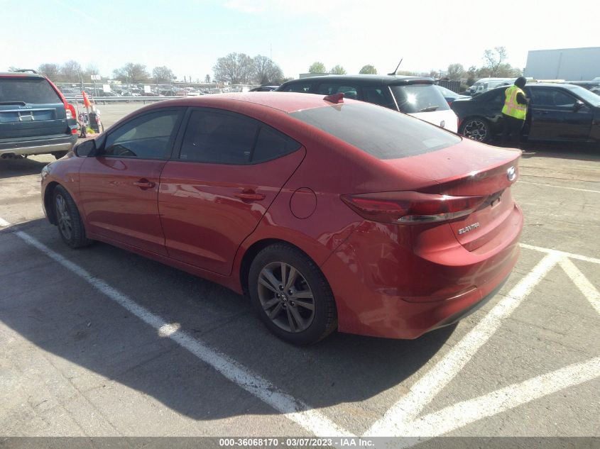 2018 HYUNDAI ELANTRA SEL - 5NPD84LFXJH358423