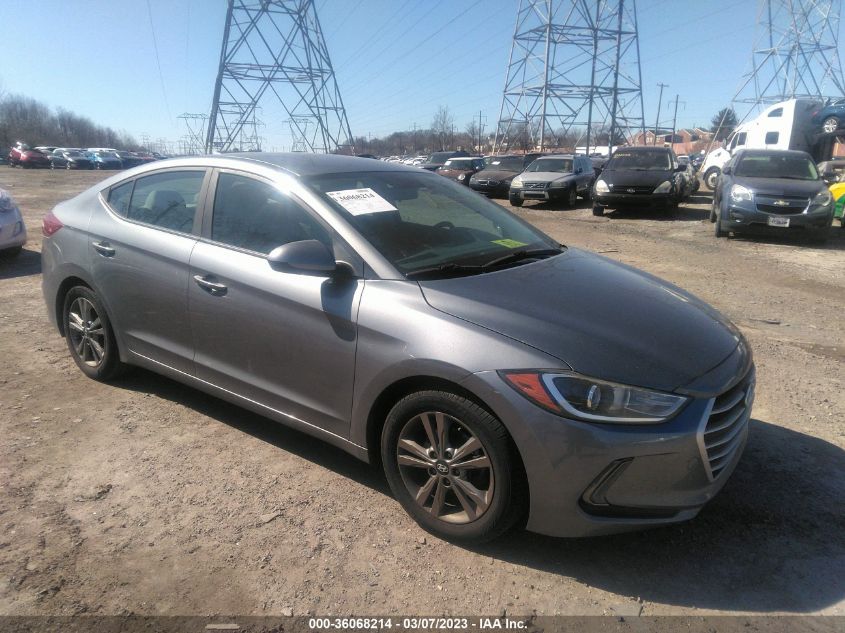 2017 HYUNDAI ELANTRA SE - KMHD84LF7HU152438