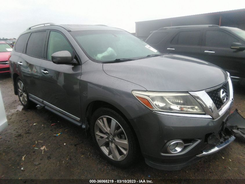 2015 NISSAN PATHFINDER S/SV/PLATINUM/SL - 5N1AR2MN8FC664075