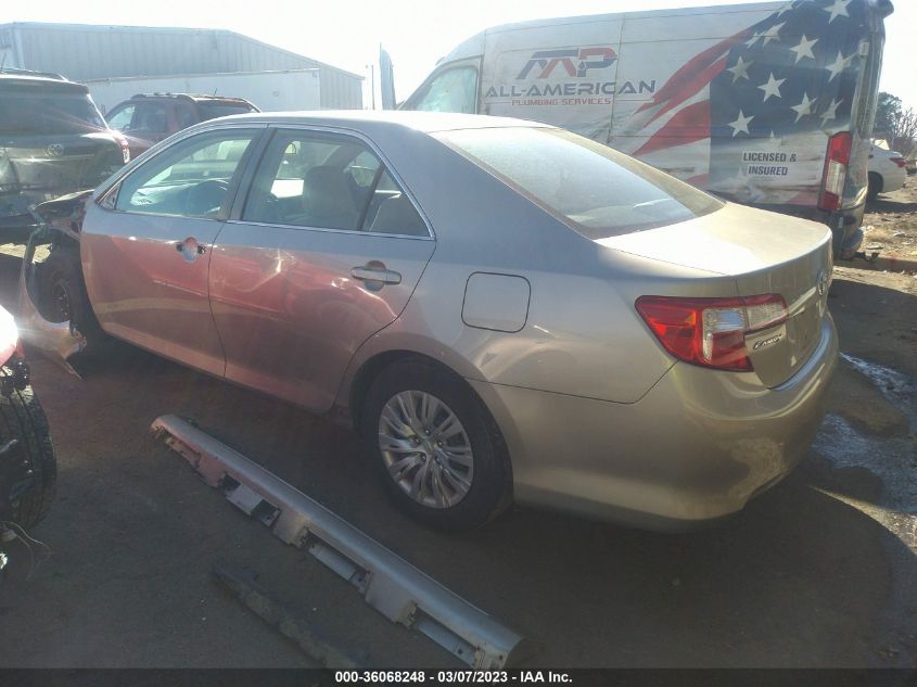 2013 TOYOTA CAMRY L/LE/SE/XLE - 4T4BF1FK9DR284332