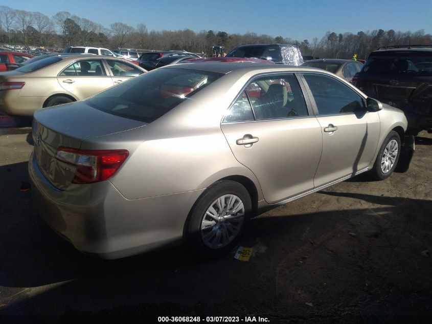 2013 TOYOTA CAMRY L/LE/SE/XLE - 4T4BF1FK9DR284332