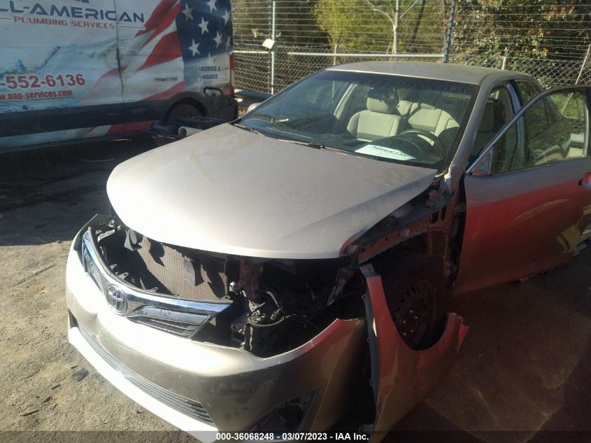 2013 TOYOTA CAMRY L/LE/SE/XLE - 4T4BF1FK9DR284332