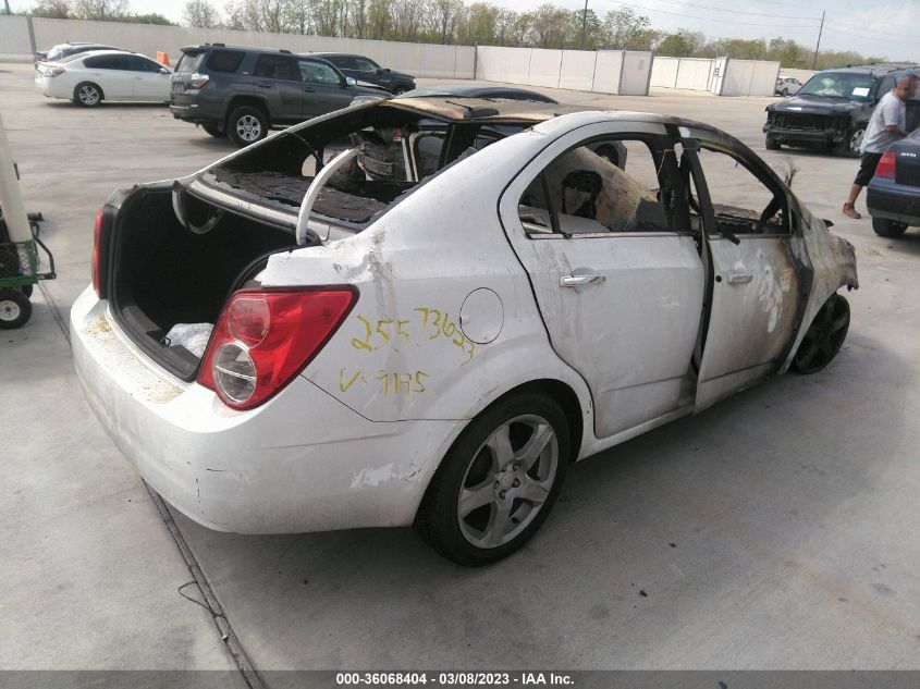 2015 CHEVROLET SONIC LTZ - 1G1JE5SB2F4189195