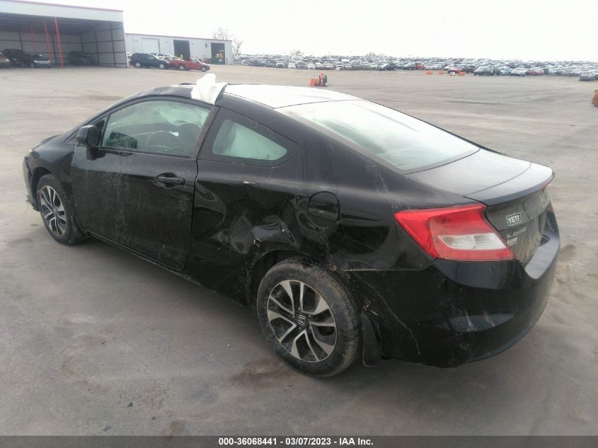 2013 HONDA CIVIC CPE EX-L - 2HGFG3B06DH523997