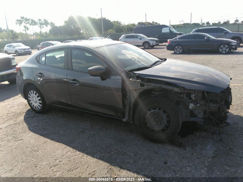 2018 MAZDA MAZDA3 4-DOOR SPORT 3MZBN1U76JM171421