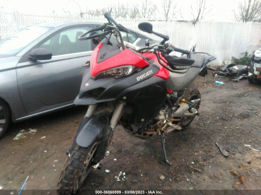2017 DUCATI MULTISTRADA 1200/1200 S/PIKES PEAK ZDM12BWW6HB017038