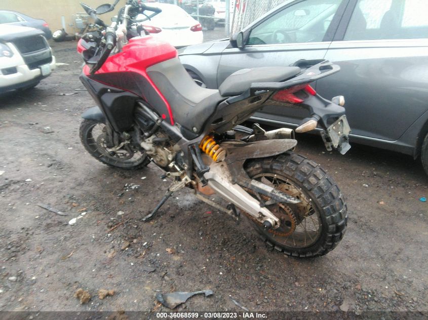 2017 DUCATI MULTISTRADA 1200/1200 S/PIKES PEAK ZDM12BWW6HB017038