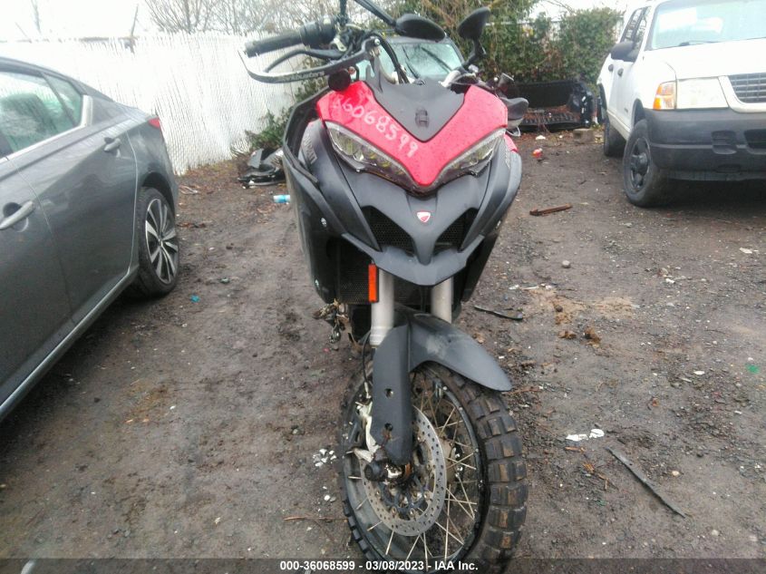 2017 DUCATI MULTISTRADA 1200/1200 S/PIKES PEAK ZDM12BWW6HB017038