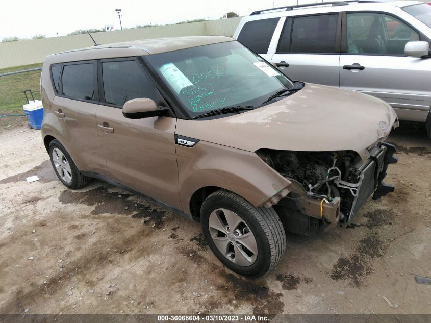 2016 KIA SOUL BASE - KNDJN2A21G7269546