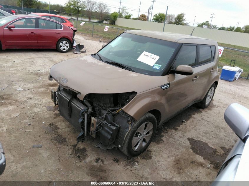 2016 KIA SOUL BASE - KNDJN2A21G7269546