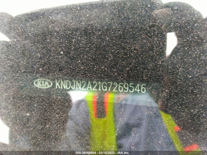 2016 KIA SOUL BASE - KNDJN2A21G7269546