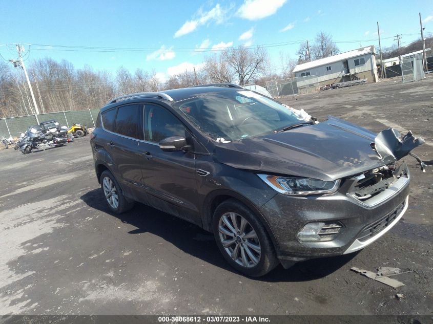 2017 FORD ESCAPE TITANIUM - 1FMCU9JD0HUC92482