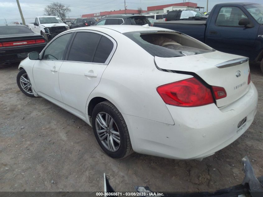 2013 INFINITI G37 SEDAN JOURNEY - JN1CV6AP6DM719946