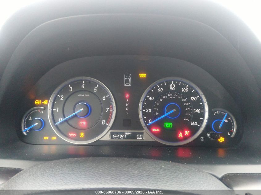 2013 HONDA CROSSTOUR EX-L 5J6TF1H52DL000727