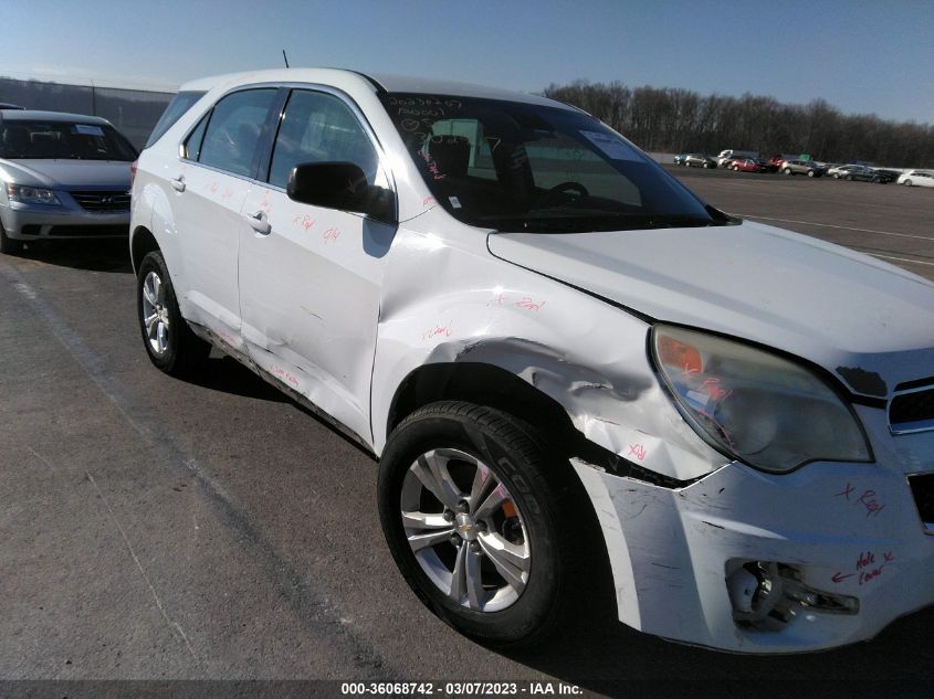2014 CHEVROLET EQUINOX LS - 2GNALAEK5E6302417