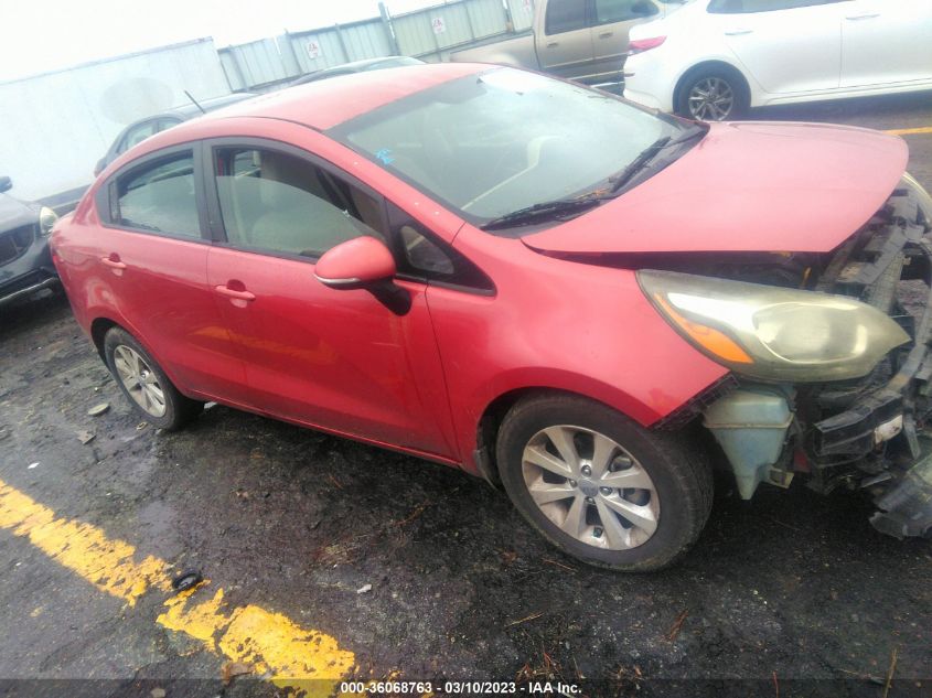2013 KIA RIO EX - KNADN4A39D6128692