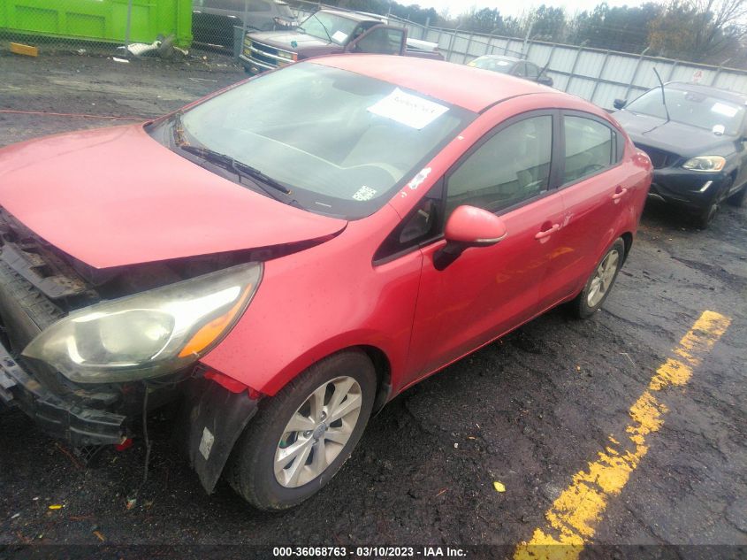 2013 KIA RIO EX - KNADN4A39D6128692
