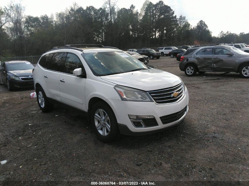 2014 CHEVROLET TRAVERSE LT - 1GNKRHKDXEJ194526