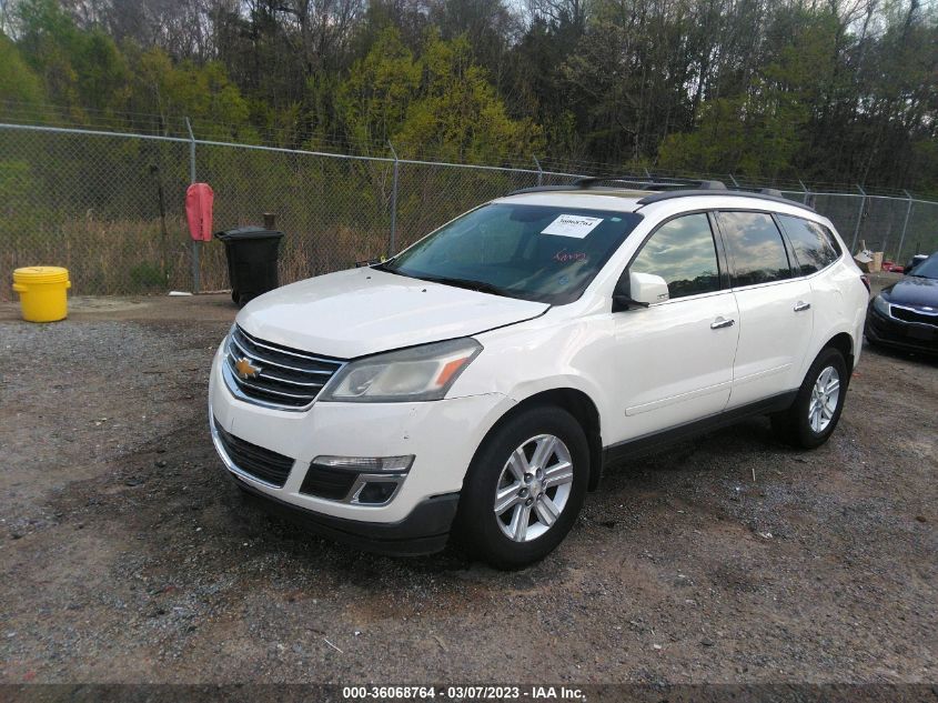 2014 CHEVROLET TRAVERSE LT - 1GNKRHKDXEJ194526