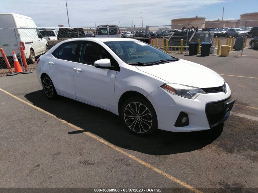 2016 TOYOTA COROLLA L/LE/S/S PLUS/LE PLUS - 2T1BURHE9GC609332