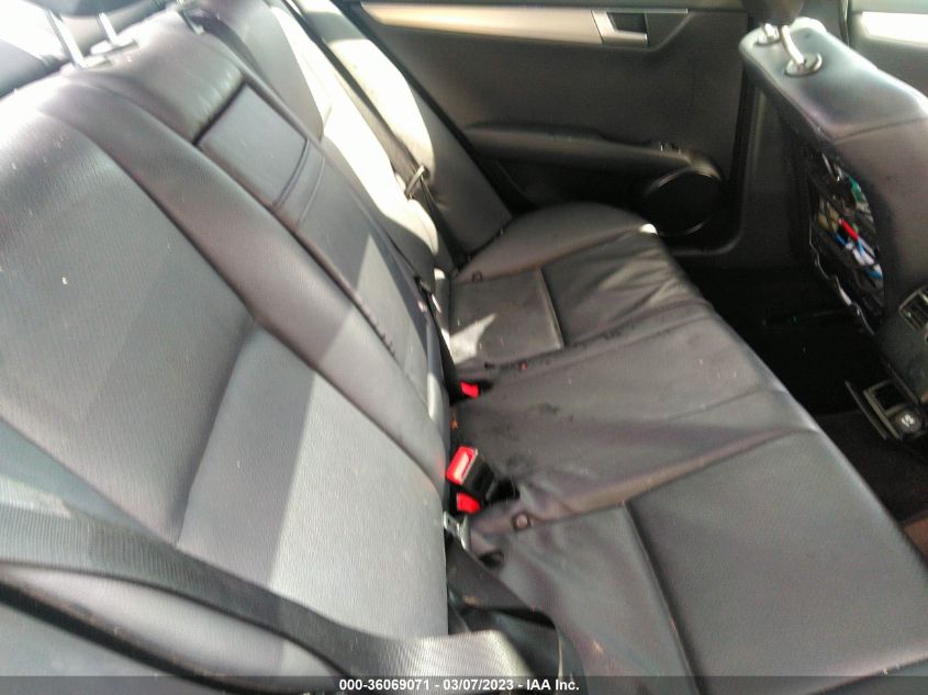 2013 MERCEDES-BENZ C-CLASS C 250 - WDDGF4HBXDR261024
