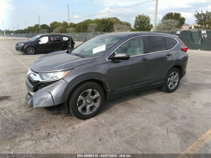 2018 HONDA CR-V EX-L - 7FARW1H80JE020441