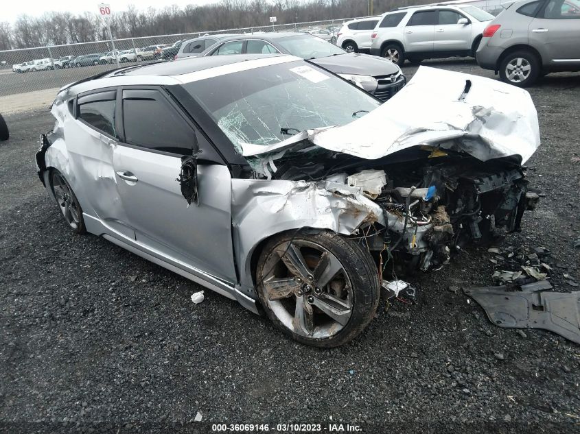 2015 HYUNDAI VELOSTER TURBO - KMHTC6AE7FU224672