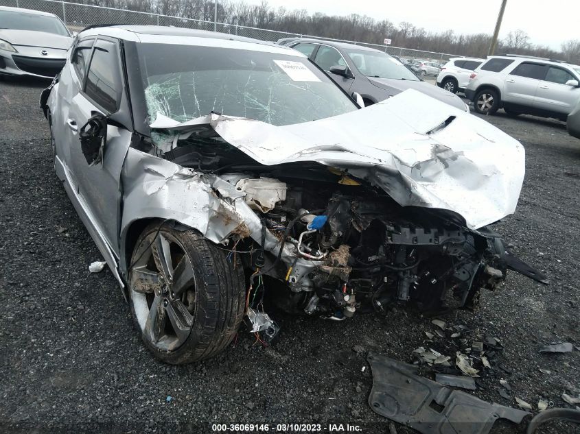 2015 HYUNDAI VELOSTER TURBO - KMHTC6AE7FU224672