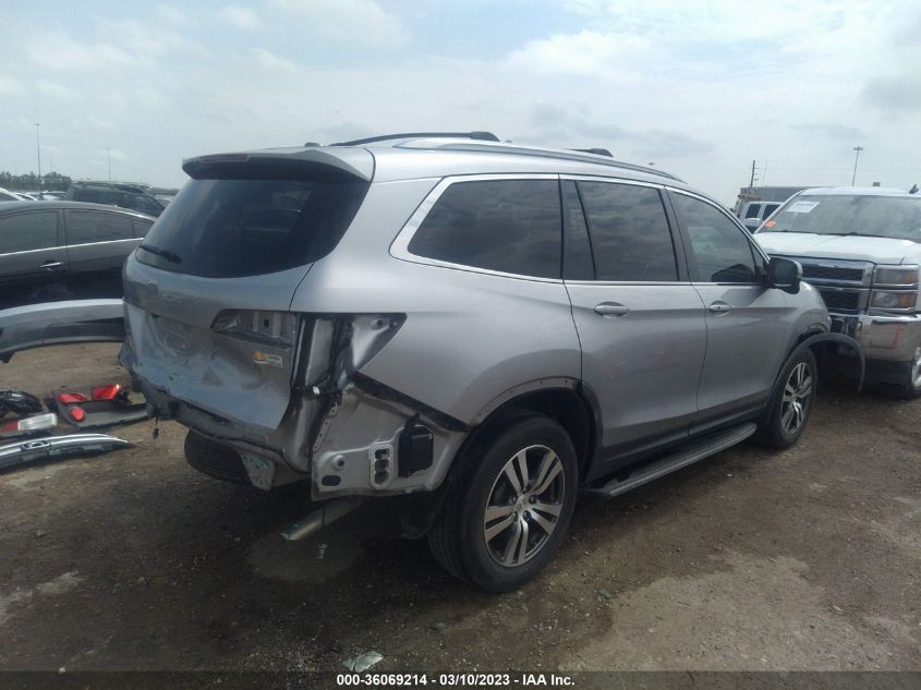 2017 HONDA PILOT EX - 5FNYF5H3XHB002722