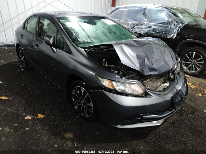 2013 HONDA CIVIC SDN EX - 19XFB2F86DE068507