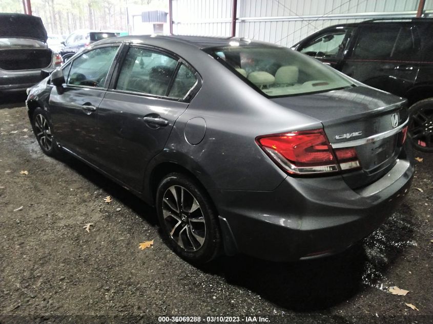 2013 HONDA CIVIC SDN EX - 19XFB2F86DE068507