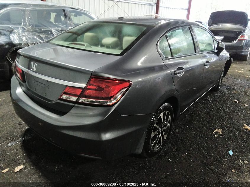 2013 HONDA CIVIC SDN EX - 19XFB2F86DE068507