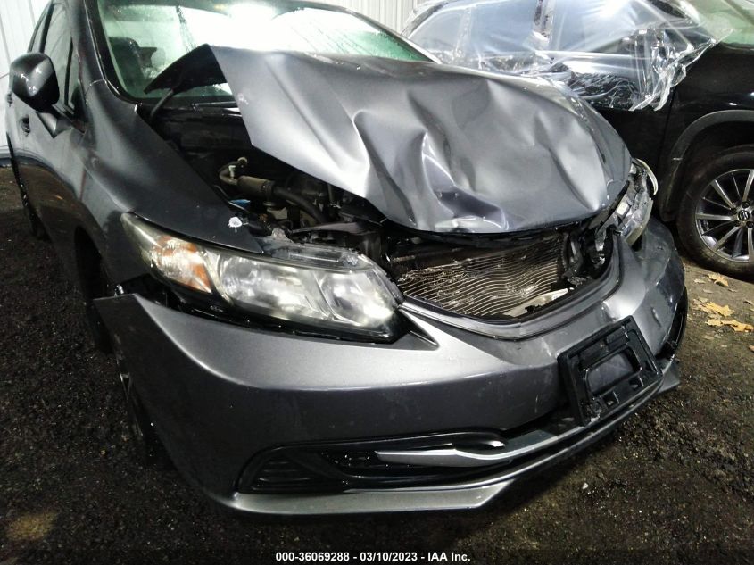 2013 HONDA CIVIC SDN EX - 19XFB2F86DE068507