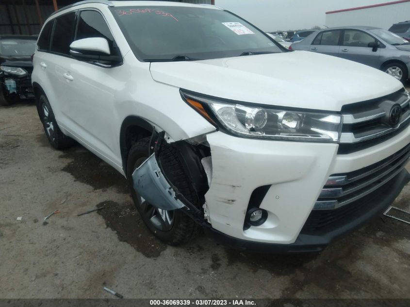 2019 TOYOTA HIGHLANDER LIMITED - 5TDDZRFH7KS968914