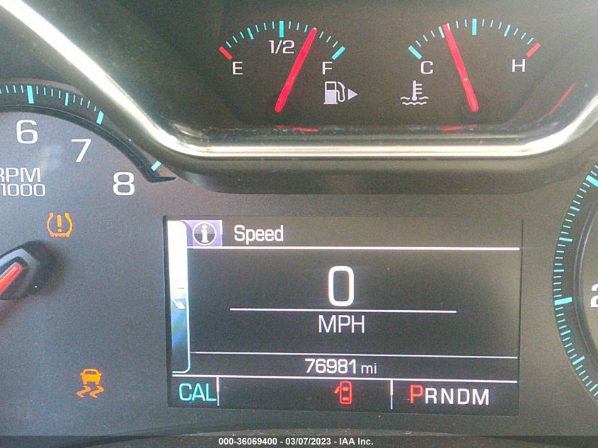 2015 CHEVROLET IMPALA LTZ - 2G1165S34F9184387