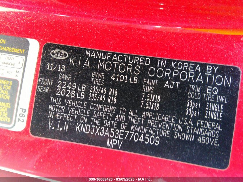 2014 KIA SOUL ! - KNDJX3A53E7704509
