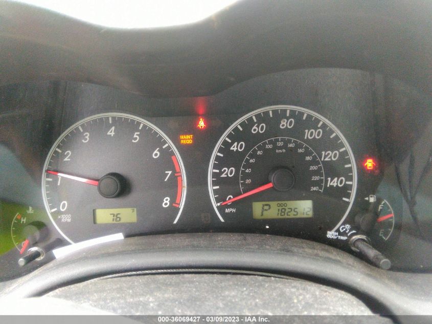 2013 TOYOTA COROLLA L/LE/S - 5YFBU4EE7DP168352