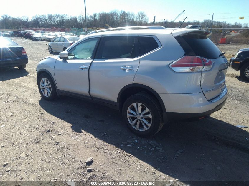 2015 NISSAN ROGUE SV - KNMAT2MV3FP557840