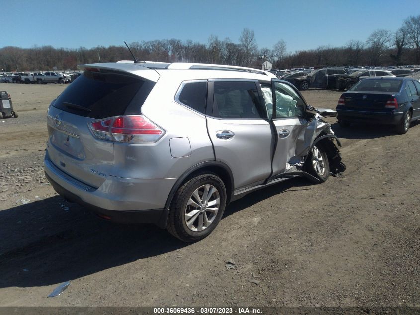 2015 NISSAN ROGUE SV - KNMAT2MV3FP557840